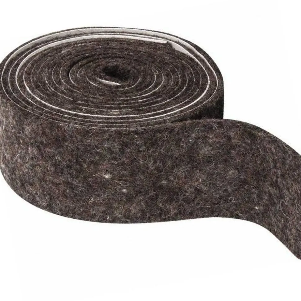1/8 Inch Thick x 2 Inch Wide x 10 Ft. Long, Felt Stripping