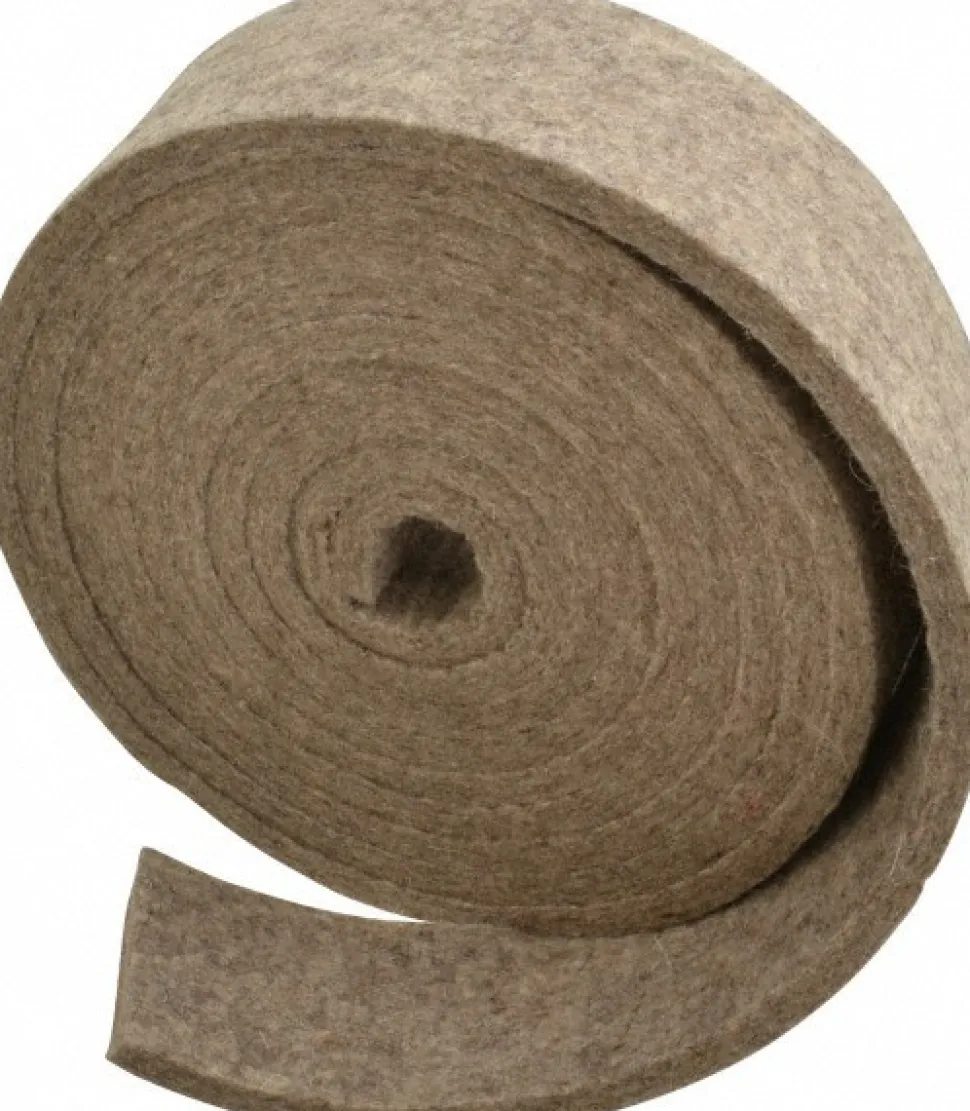 1/4 Inch Thick x 2 Inch Wide x 10 Ft. Long, Felt Stripping