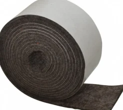 1/8 Inch Thick x 2 Inch Wide x 10 Ft. Long, Felt Stripping