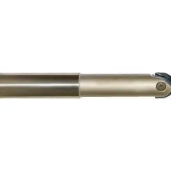 Indexable Ball Nose End Mill: 5/8" Cut Dia, 3-3/4" OAL