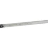 Indexable Boring Bar: A04HSTLDR128, 0.3000" Min Bore, Right Hand, 5.000 deg Lead Angle, Steel