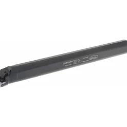 Indexable Boring Bar: A24MCLNR4 1-1/2", 1.7600" Min Bore, Right Hand, -5.000 deg Lead Angle, Steel