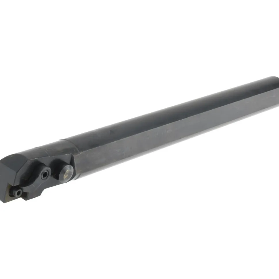 Indexable Boring Bar: A16-MCLNR-4, 1.2800" Min Bore, Right Hand, -5.000 deg Lead Angle, Steel