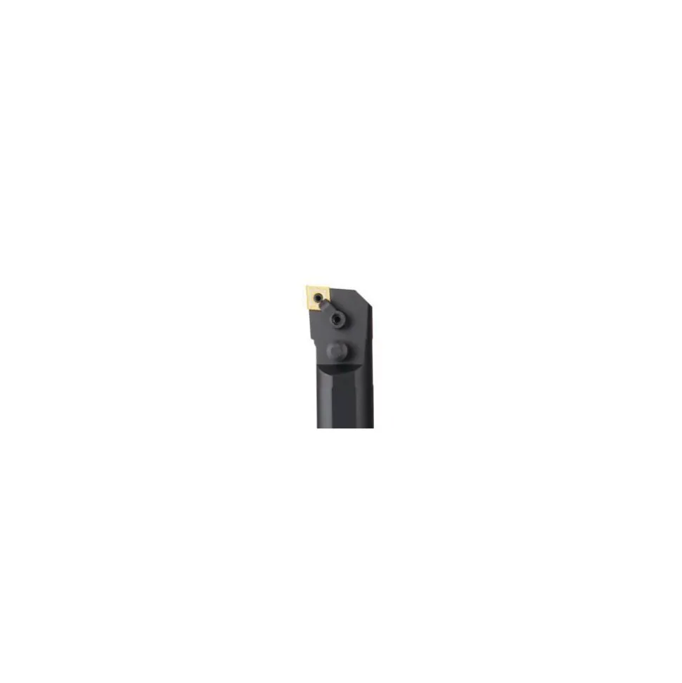 Indexable Boring Bar: A16-MCLNR-4, 1.2800" Min Bore, Right Hand, -5.000 deg Lead Angle, Steel