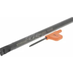Indexable Boring Bar: A06MSCFPR2, 12.19 mm Min Bore, Right Hand, 9.53 mm Shank Dia, Steel