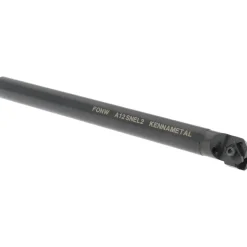Indexable Boring Bar: A12NEL2, 28.58 mm Min Bore Dia, Left Hand Cut, 3/4