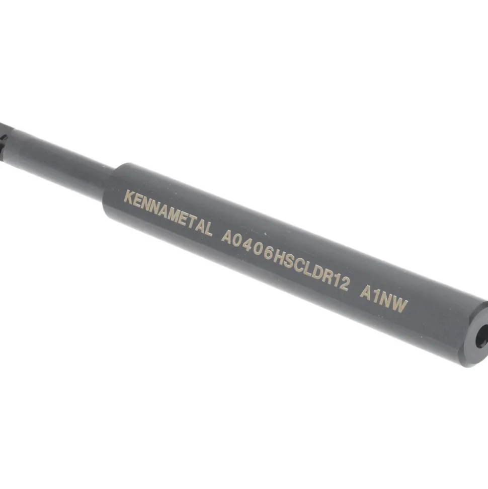 Indexable Boring Bar: A0406SCLDR12, 7.62 mm Min Bore, Right Hand, 9.53 mm Shank Dia, -5.000 deg Lead Angle, Steel