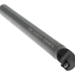 Indexable Boring Bar: A12SCLPL3, 23.62 mm Min Bore, Left Hand, 19.05 mm Shank Dia, -5.000 deg Lead Angle, Steel