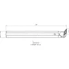 Indexable Boring Bar: A-SVUNR 12-2.5, 1.0400" Min Bore, Right Hand, -7.000 deg Lead Angle
