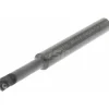 Indexable Boring Bar: A0406SWLPR15, 8.15 mm Min Bore, Right Hand, 9.53 mm Shank Dia, -5.000 deg Lead Angle, Steel