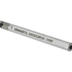Indexable Boring Bar: A03XSCLDR12A, 0.2080" Min Bore, Right Hand, 5.000 deg Lead Angle, Steel