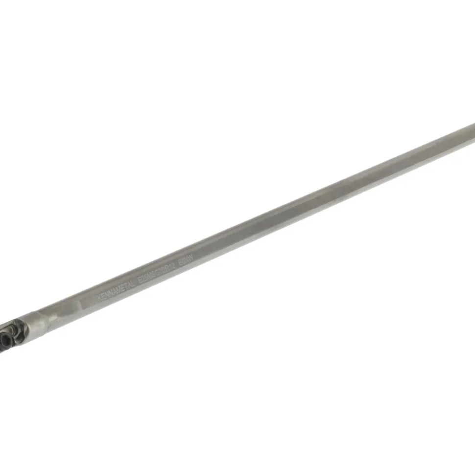 Indexable Boring Bar: E25MSC7DR12, 0.1800" Min Bore, Right Hand, 7.000 deg Lead Angle, Solid Carbide (Shank) & Steel (Head)