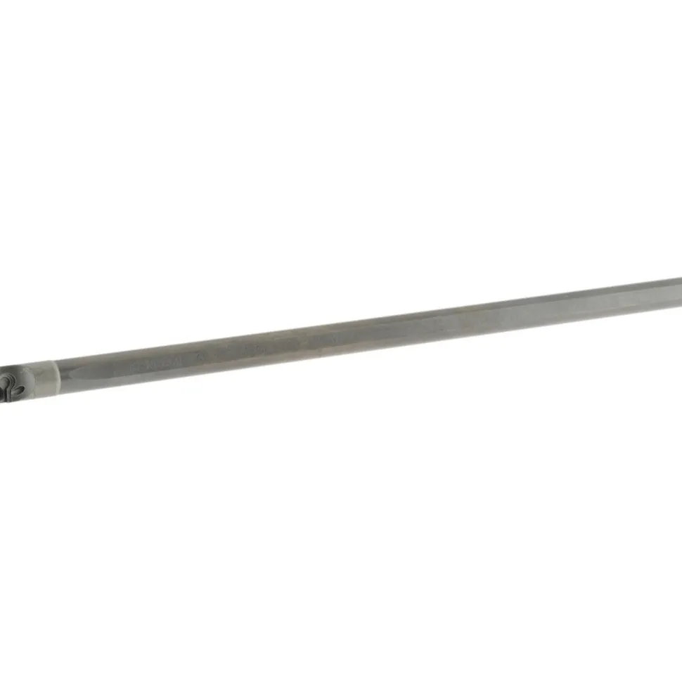 Indexable Boring Bar: E04MSCLDR12, 0.2850" Min Bore, Right Hand, 5.000 deg Lead Angle, Solid Carbide (Shank) & Steel (Head)
