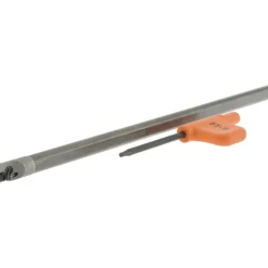 Indexable Boring Bar: E04MSCLDR12, 0.2850" Min Bore, Right Hand, 5.000 deg Lead Angle, Solid Carbide (Shank) & Steel (Head)