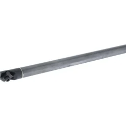 Indexable Boring Bar: E08NER2 KWH, 0.73" Min Bore Dia, Right Hand Cut, 1/2" Shank Dia, 3 ° Lead Angle, Solid Carbide