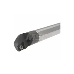 Indexable Boring Bar: E12SCLPR3 KWH, 23.62 mm Min Bore, Right Hand, 19.05 mm Shank Dia, -5.000 deg Lead Angle, Solid Carbide
