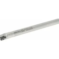 Indexable Boring Bar: HBBC-S250R5-3.0-285, 0.2850" Min Bore, Right Hand, Steel