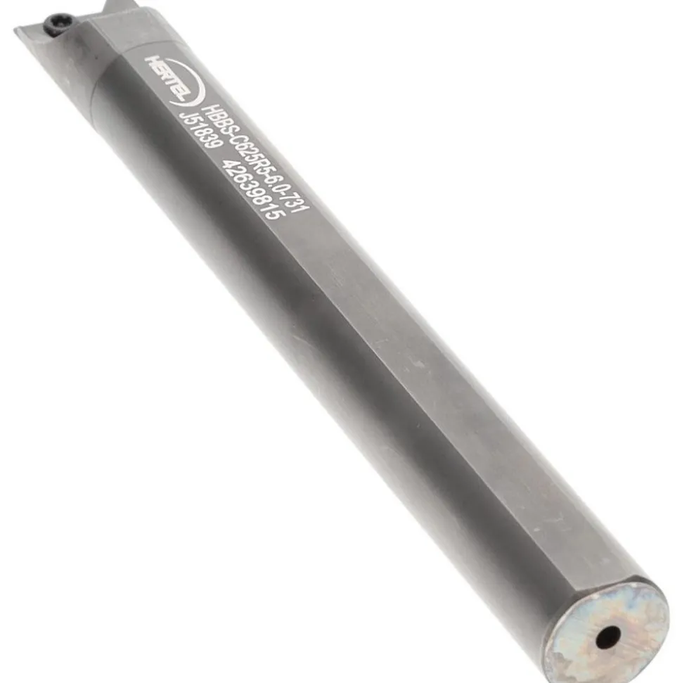 Indexable Boring Bar: HBBS-C625R5-6.0-731, 0.7310" Min Bore, Right Hand, Solid Carbide