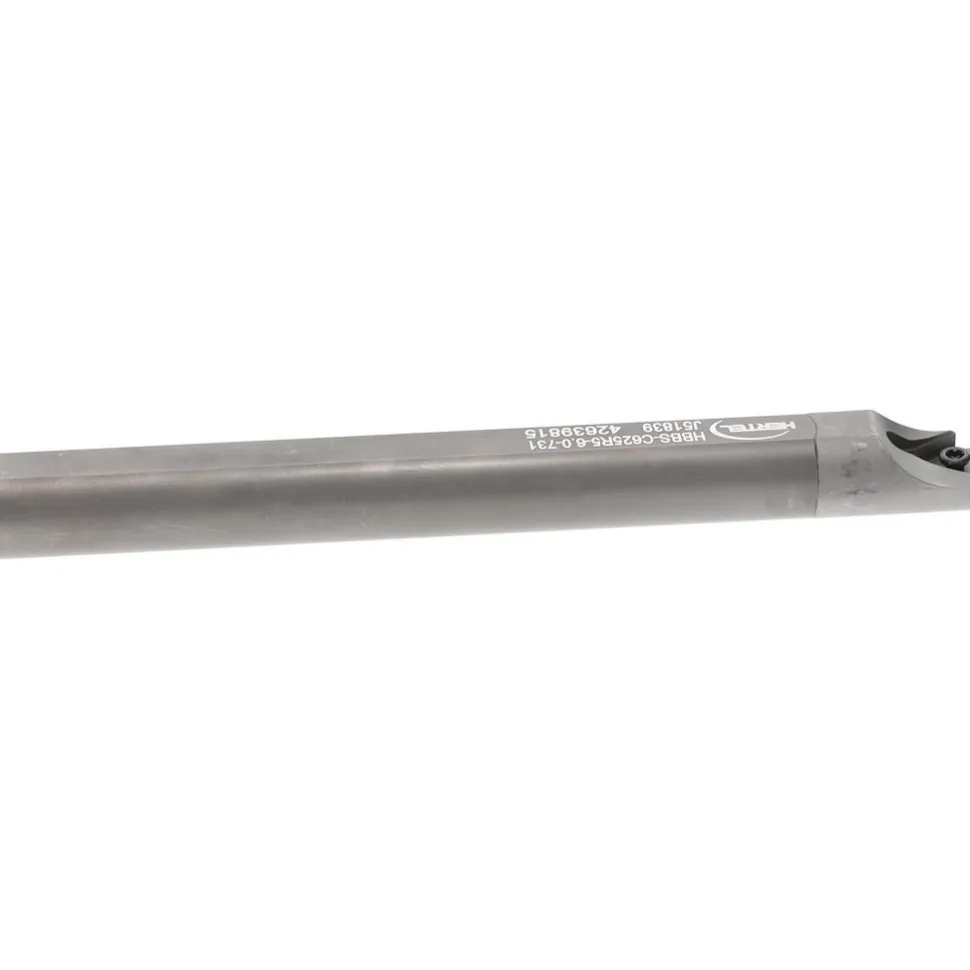 Indexable Boring Bar: HBBS-C625R5-6.0-731, 0.7310" Min Bore, Right Hand, Solid Carbide