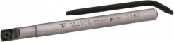 Indexable Boring Bar: .180 MIN.BORE 3/16SH., 0.1800" Min Bore, Right Hand, 7.000 deg Lead Angle, Steel