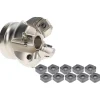 Indexable Chamfer & Angle Face Mills: Minimum Cutting Diameter (Decimal Inch): 2.0000; Minimum Cutting Diameter (Inch): 2