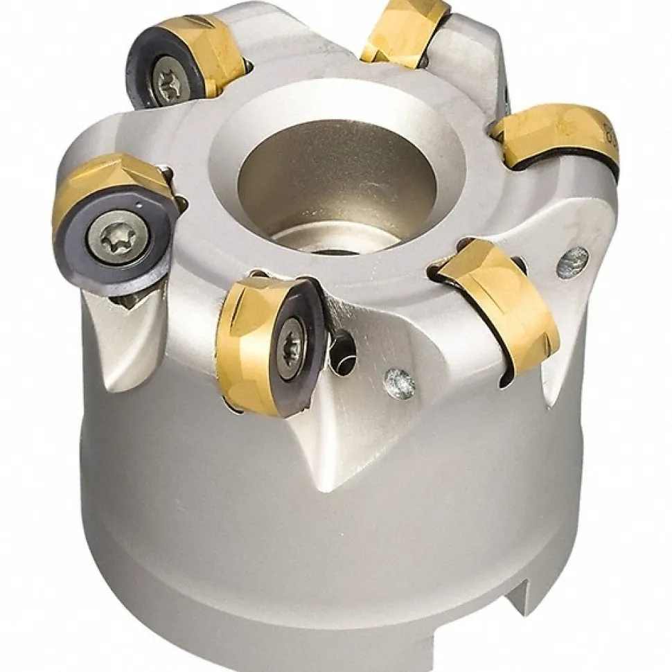 Indexable Copy Face Mill: 2" Max Cut Dia