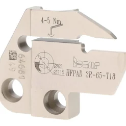 Indexable Grooving Blade: 1.2598" High, Right Hand, 0.1181" Min Width