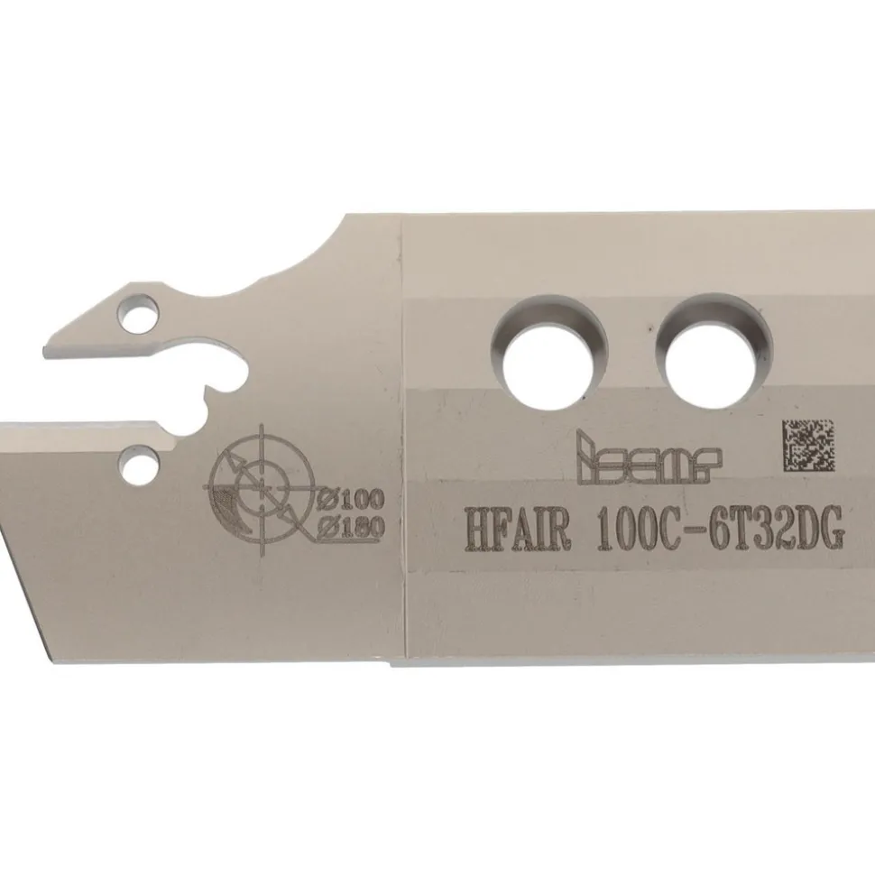 Indexable Grooving Blade: 1.26" High, Right Hand, 0.2362" Min Width