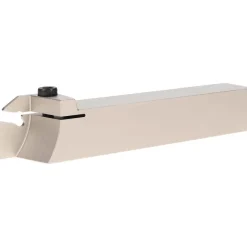 Indexable Grooving-Cutoff Toolholder: GHGL 25.4-3, 0.118 to 0.157