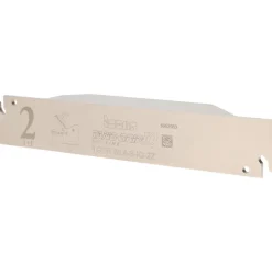 Indexable Grooving-Cutoff Toolholder: TGTR25.4-3-IQ-2Z, 0.11 to 0.138