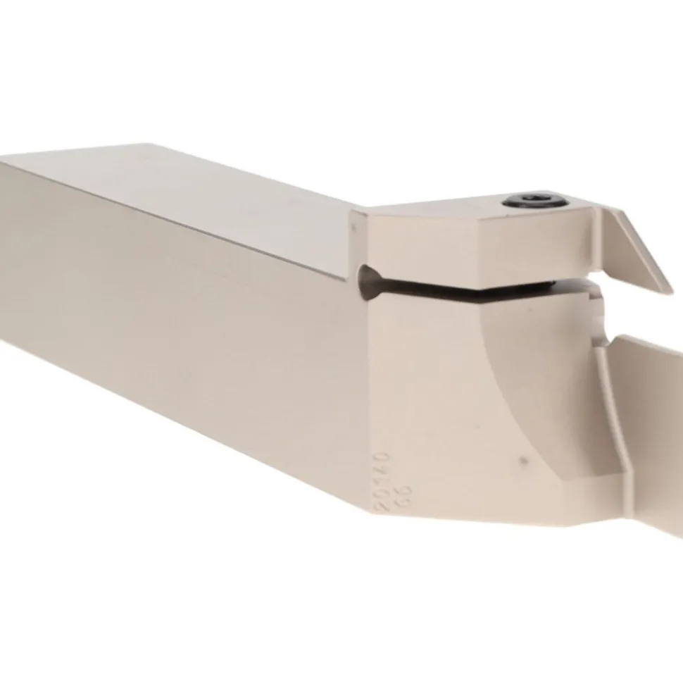 Indexable Grooving-Cutoff Toolholder: DGTR 25.4B-2D35, 0.075 to 0.098" Groove Width, 0.689" Max Depth of Cut, Right Hand
