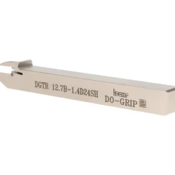 Indexable Grooving-Cutoff Toolholder: DGTR12.7B-1.4D24SH, 0.055 to 0.055" Groove Width, Right Hand