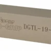 Indexable Grooving-Cutoff Toolholder: DGTL 19-3, 0.118 to 1/8" Groove Width, Left Hand