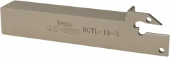 Indexable Grooving-Cutoff Toolholder: DGTL 19-3, 0.118 to 1/8" Groove Width, Left Hand