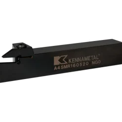 Indexable Grooving-Cutoff Toolholder: A4SMR160520, 5 mm Min Groove Width, 20 mm Max Depth of Cut, Right Hand