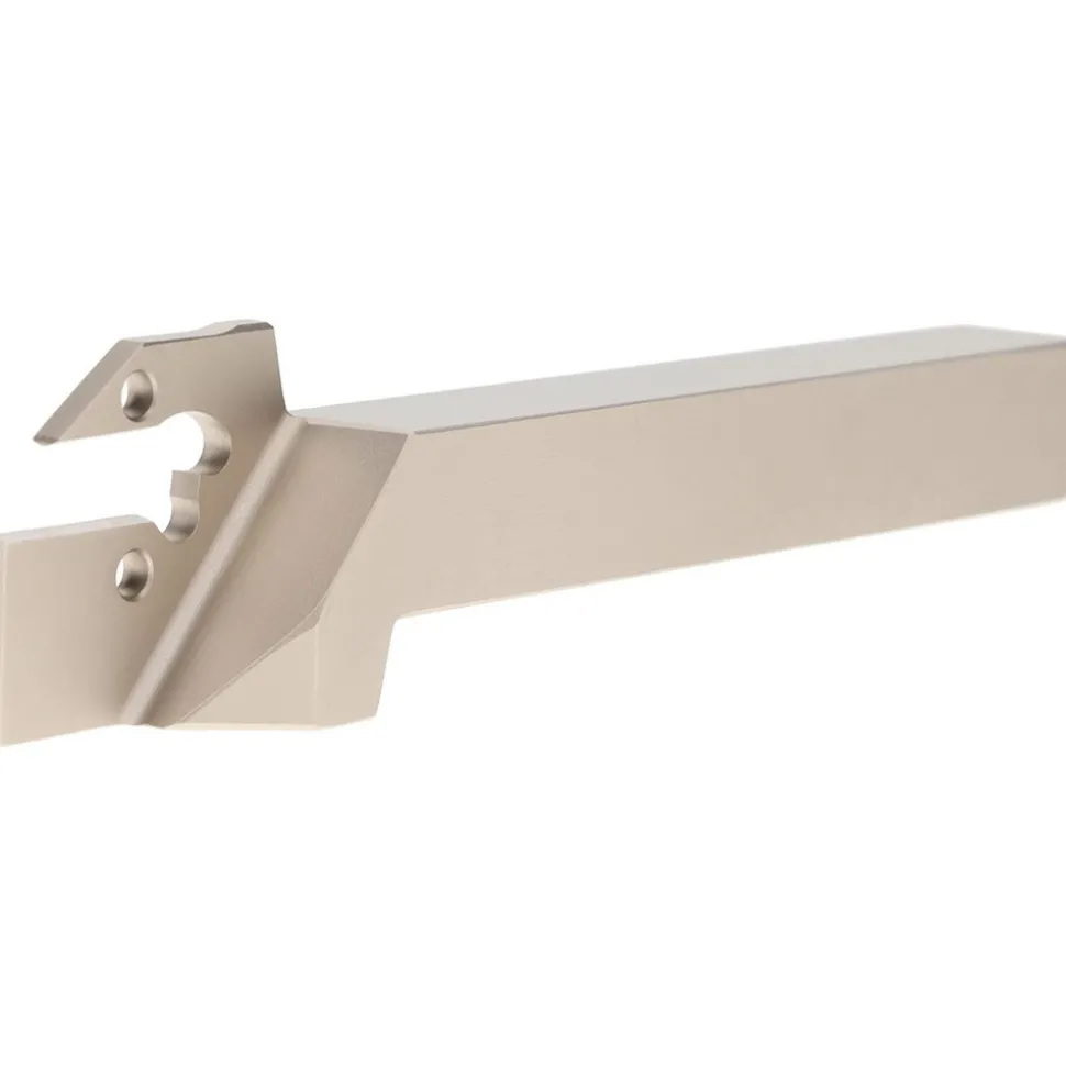 Indexable Grooving-Cutoff Toolholder: DGTL 12.7-3, 0.118 to 1/8" Groove Width, 0.69" Max Depth of Cut, Left Hand