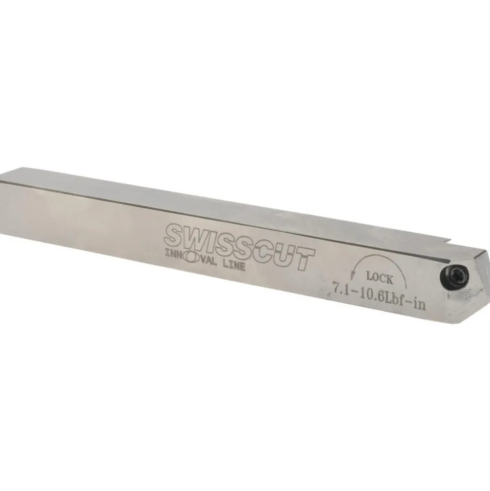 Indexable Grooving Toolholder: SCHR12.7-22BF, External, Right Hand