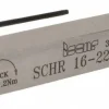 Indexable Grooving Toolholder: SCHR16-22BF, External, Right Hand