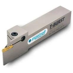 Indexable Grooving Toolholder: TTER25.4-3T25-TB, 1.96" Max Workpiece Dia