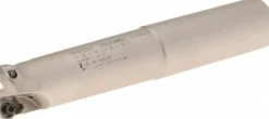 Indexable High-Feed End Mill: FF EW D1.00-3.0-W1.0, 1" Cut Dia, 1" Shank Dia, Weldon Flat Shank