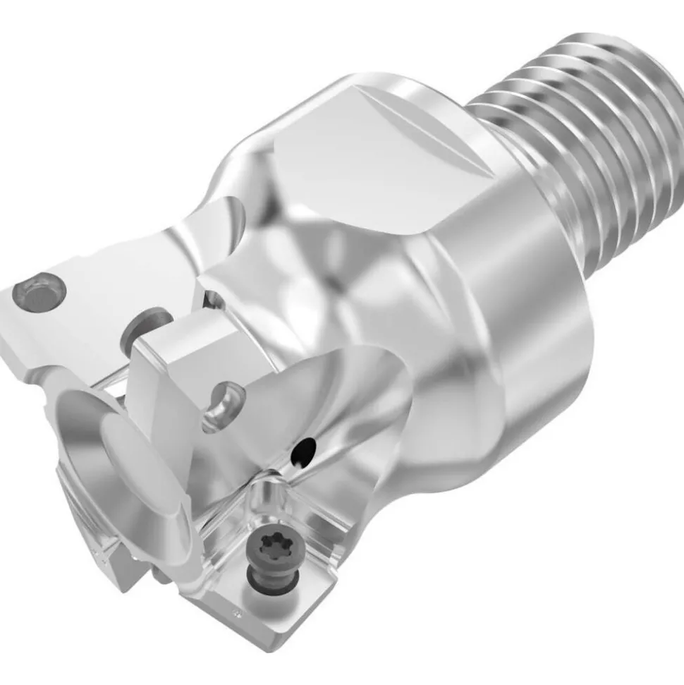 Indexable High-Feed End Mill: R217.21015020RESP104A, 1-1/2" Cut Dia, Modular Connection Shank