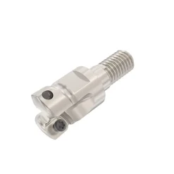 Indexable High-Feed End Mill: R217.210062508RELP062A, 5/8" Cut Dia, Modular Connection Shank