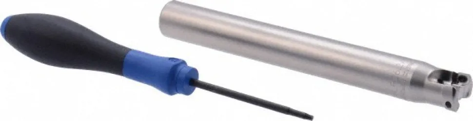 Indexable High-Feed End Mill: R217.2100.750.0LP062A, Cylindrical Shank
