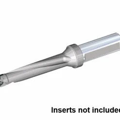 Indexable Insert Drill: DFSP1000R5SSF100, 1" Max Dia, 5" Max Depth, 5xD, 1" Shank Dia