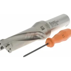 Indexable Insert Drill: DFT1250R2SSF125, 33.66 mm Max Dia, 79.50 mm Max Depth, 2.5xD