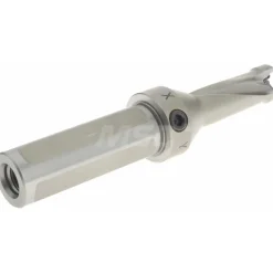 Indexable Insert Drill: DFT0813R2SSF100, 23.18 mm Max Dia, 2.5xD