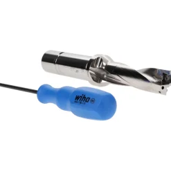 Indexable Insert Drill: DR0875-2625-100-07-3D, 7/8" Max Dia, 3xD, 1" Shank Dia