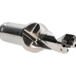 Indexable Insert Drill: DR1000-2000-125-09-2DN, 1" Max Dia, 2" Max Depth, 2xD, 1-1/4" Shank Dia