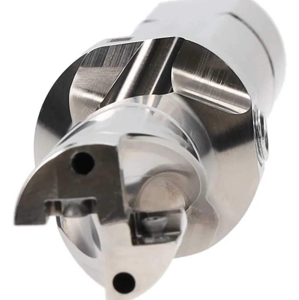 Indexable Insert Drill: DR08121625100062DN, 13/16" Max Dia, 2xD, 1" Shank Dia