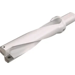 Indexable Insert Drill: DR1000-4000-125, 1" Max Dia, 4" Max Depth, 4xD, 1-1/4" Shank Dia